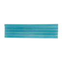 Sapphire Blue 0.5x12 Matte Glass Pencil Tile Trim (10 pack, 0.5 sq ft/case) - Sample