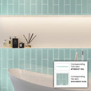 Blizzard Blue 4x16 Glossy Subway Glass Tile (12 pack, 5.33 sq ft/case)