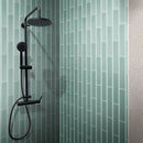 Blizzard Blue 3x12 Matte Subway Glass Tile (20 pack, 5 sq ft/case) - Sample