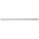 Blizzard Blue 0.5x12 Matte Glass Pencil Tile Trim (10 pack, 0.5 sq ft/case) - Sample