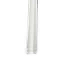 White 0.5x12 Glass Glossy Pencil Tile Trim (10 pack, 0.5 sq ft/case)