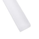 White 0.5x12 Matte Glass Pencil Tile Trim (10 pack, 0.5 sq ft/case)
