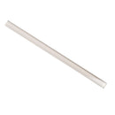 Light Gray 0.5x12 Glass Glossy Pencil Tile Trim (10 pack, 0.5 sq ft/case) by Apollo Tile