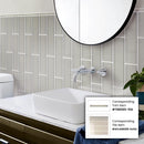 Beige 4x16 Glossy Subway Glass Tile (12 pack, 5.33 sq ft/case)
