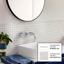 Warm Greige 12x12 Glossy Square Glass Mosaic Tile (10 pack, 9.67 sq ft/case)
