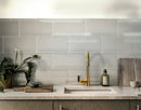 Lace White 8x16 Glossy Subway Glass Tile (15 pack, 13.33 sq ft/case) - Sample