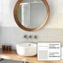 Warm Greige 12x12 Matte Square Glass Mosaic Tile (10 pack, 9.67 sq ft/case) - Sample