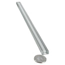 Gray 0.5x12 Glass Glossy Pencil Tile Trim (10 pack, 0.5 sq ft/case) - Sample