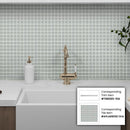 Gray 12x12 Matte Square Glass Mosaic Tile (10 pack, 9.67 sq ft/case)