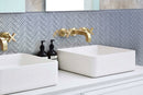 Gray 11x13 Glossy Herringbone Glass Mosaic Tile (5 pack, 4.8125 sq ft/case)