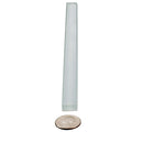 Gray 0.5x12 Matte Glass Pencil Tile Trim (10 pack, 0.5 sq ft/case)