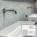 Gray 12x12 Matte Square Glass Mosaic Tile (10 pack, 9.67 sq ft/case) - Sample