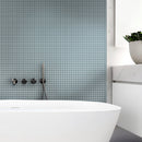 Stone Blue 12x12 Glossy Square Glass Mosaic Tile (10 pack, 9.67 sq ft/case)