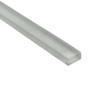Fossil Gray 0.5x12 Matte Glass Pencil Tile Trim (10 pack, 0.5 sq ft/case)