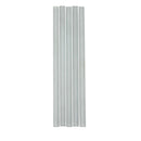 Fossil Gray 0.5x12 Matte Glass Pencil Tile Trim (10 pack, 0.5 sq ft/case)