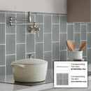 Stone Blue 3x6 Matte Subway Glass Tile (40 pack, 5 sq ft/case)