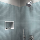 Stone Blue 12x12 Matte Square Glass Mosaic Tile (10 pack, 9.67 sq ft/case)