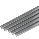 Dark Gray 0.5x12 Glass Glossy Pencil Tile Trim (10 pack, 0.5 sq ft/case)
