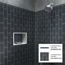 Dark Gray 0.5x12 Matte Glass Pencil Tile Trim (10 pack, 0.5 sq ft/case)