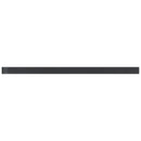 Ash Gray 0.5x12 Glass Glossy Pencil Tile Trim (10 pack, 0.5 sq ft/case) - Sample