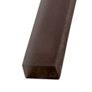 Ash Gray 0.5x12 Matte Glass Pencil Tile Trim (10 pack, 0.5 sq ft/case)