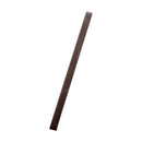 Ash Gray 0.5x12 Matte Glass Pencil Tile Trim (10 pack, 0.5 sq ft/case)