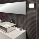 Ash Gray 12x12 Matte Square Glass Mosaic Tile (10 pack, 9.67 sq ft/case)