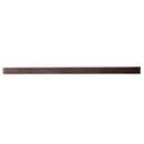 Ash Gray 0.5x12 Matte Glass Pencil Tile Trim (10 pack, 0.5 sq ft/case)