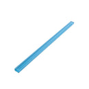 Cerulean Blue 0.5x12 Glossy Glass Pencil Tile Trim (10 pack, 0.5 sq ft/case) by Apollo Tile