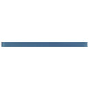Cerulean Blue 0.5x12 Glossy Glass Pencil Tile Trim (10 pack, 0.5 sq ft/case)