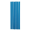 Cerulean Blue 0.5x12 Matte Glass Pencil Tile Trim (10 pack, 0.5 sq ft/case) - Sample