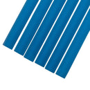 Cerulean Blue 0.5x12 Matte Glass Pencil Tile Trim (10 pack, 0.5 sq ft/case)