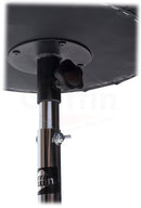 3 PACK GRIFFIN Drum Hardware Set - Bass Drum Kick Pedal, Drummers Throne Seat & Hi-Hat Cymbal Stand | Deluxe Chrome Slip-Proof Gear Holder Percussion Set for Mounting Crash, Ride & Splash Cymbals