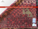 Contemporary Gabbeh (8'01"x10'00") dk.red/red
