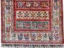Pazyryk-Style Gabbeh  red/mt 9' Runner