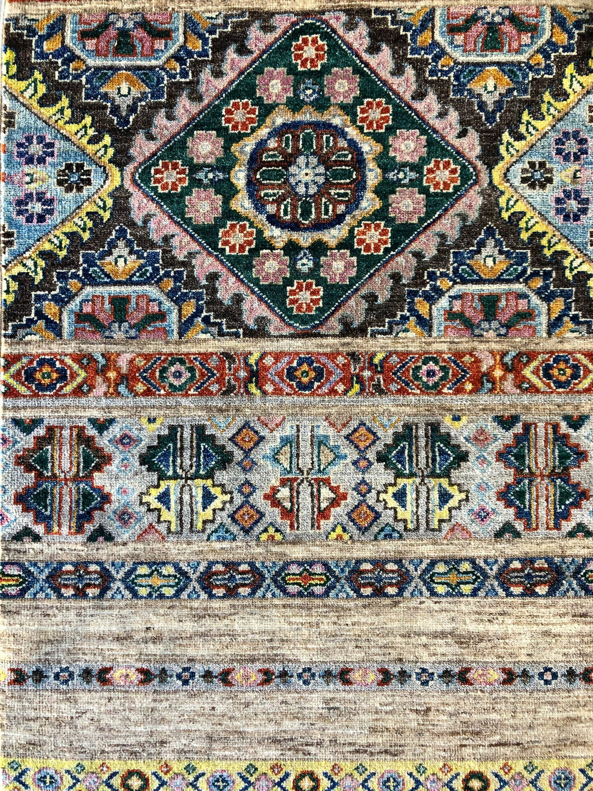 Afghan Khorjin bge/mt 12' Runner, photo 10 of 10