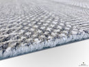Durva - Grass Design (9'11"x14'00") gray/silver