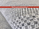 Durva - Grass Design gray 12x14