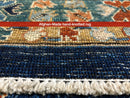 Afghan-Made Serapi (10'00"x13'10") navy/rust