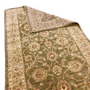 Chobi-Farahan (4'x10' Runner) green/gold