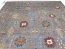 Afghan Oushak (10'00"x14'04") gray