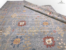 Afghan Oushak (10'00"x14'04") gray