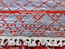 Durva/Grass Design (9'01"x11'06") red/gray