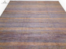 Durva Grass Design (10'01"x14'03") copper/blue-gray