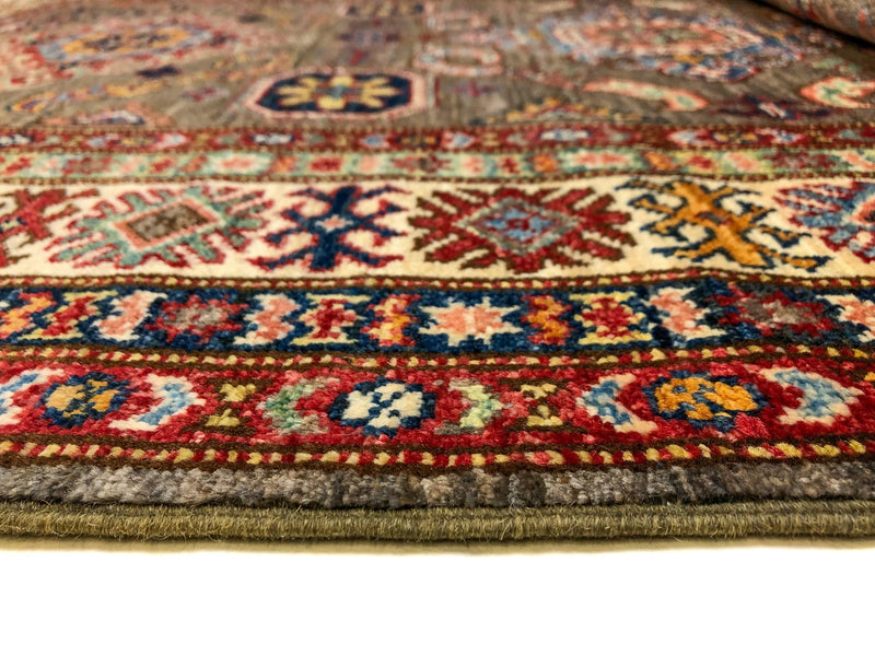 Super Kazak (4x6) gray/ivory, photo 6 of 9