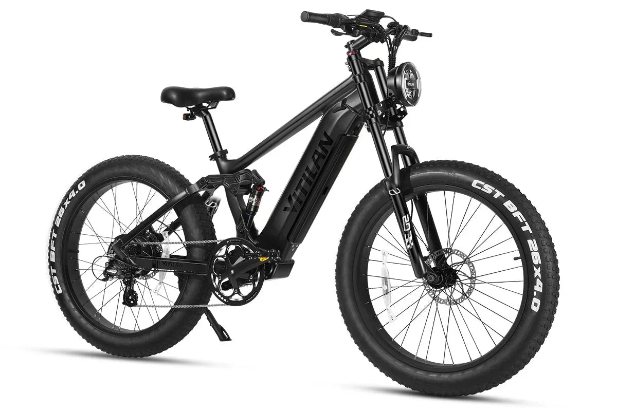 Vitilan T7PRO Full Suspension Mountain E-bike, photo 11 of 47