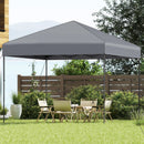 10 X 10 Feet Pop up Canopy Tent with Portable Carrying Bag and 8 Stakes by LJGDeals