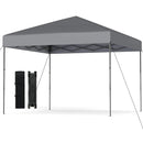 10 X 10 Feet Pop up Canopy Tent with Portable Carrying Bag and 8 Stakes by LJGDeals