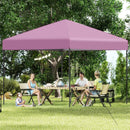 10 X 10 Feet Pop up Canopy Tent with Portable Carrying Bag and 8 Stakes by LJGDeals