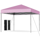 10 X 10 Feet Pop up Canopy Tent with Portable Carrying Bag and 8 Stakes by LJGDeals
